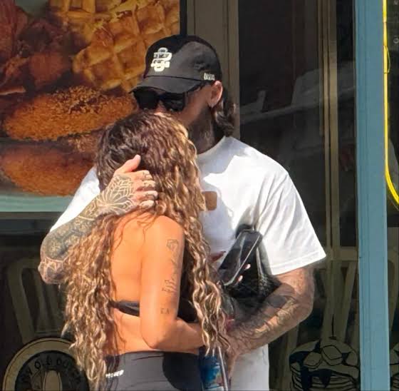 Shock moment Jesy Nelson caught up in bar row as her new man 'gets in  people's faces' before bouncer kicks them out