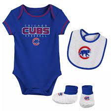 Buy Mlb Chicago Cubs Baby Boys Short Sleeve Layette Set 3 6m Online In Tunisia 81865927