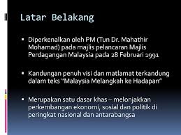 Seperti dijangka pada oct 2003, beliau dianugerahkan sebagai tun. Wawasan 2020 Ppt Download