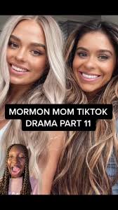 Reply to @marshmallowmoney MORMOM MOM TALK DRAMA❗️ #mormontok #momtok #tea  #drama #taylorpaul #blonde #utah #mormons