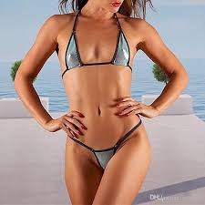 Acquista Donne Della Maglia Sexy Hot Bendaggio Trasparente Mini Micro Bikini Swimwear Del Costume Da Bagno Moda Mare Costumi Da Bagno G String Perizoma Lingerie A 8 88 Dal Iris0310 Dhgate Com