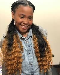 Shaveese Rodriguez On Instagram 2 Braids With Curly Ends Stylesbyshaveese Braids Curls Freehair Two Braid Hairstyles Braids With Curls Braided Hairstyles