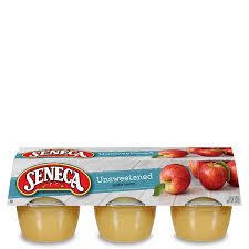 Not a low calorie food. Seneca Unsweetened Apple Sauce Cups Tree Top