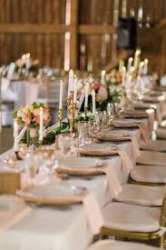 A Romantic Summer Wedding With An Elegant Barn Reception Barn Wedding Decorations Wedding Decor Elegant Vintage Wedding Decorations