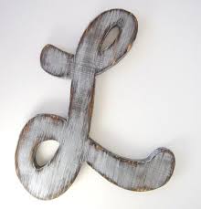 Oldnewagain Hanging Wood Letters Letter L Wood Letters