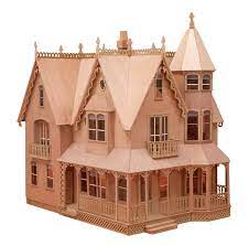 Garfield Dollhouse Kit By Greenleaf Dollhouses Etsy Dollhouse Kits Doll House Victorian Dollhouse