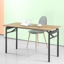 Amazon Com Zinus Mare Folding Desk 63 Inch Computer Workstation Table Kitchen Dining In 2020 Adjustable Height Desk Adjustable Desk Folding Desk