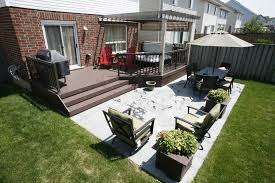 However i am considering not using the deck stone product because of cost. Patio And Deck Combination Deck And Patio Combos