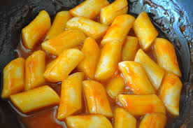 Tteokbokki Korean Spicy Rice Cake Recipe Spicy Rice Tteokbokki Recipe Rice Cakes