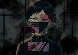 He is seen wearing a black turtleneck sweater with a. Hd Wallpaper Anime Original Black Hair Boy Grey Eyes Wallpaper Flare