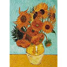 Sunflowers (original title, in french: Ä¯vairovÄ— Uz Jos RibÅ³ Iki Vincent Van Gogh Sunflowers Yenanchen Com
