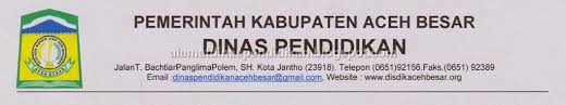 Hasan krueng kalee pengumuman dari :1. Kop Surat Dinas Pendidikan Aceh Besar Contoh Kop Surat