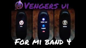 Mi Band 4 Custom Firmware W Avengers Theme Youtube