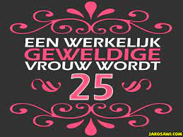 Jakosawi E Cards 25 Jaar Vrouw