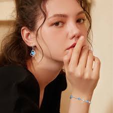 Ensemble Bijoux Parure Femme Bijoux Parure De Bijoux Crystalline Azuria