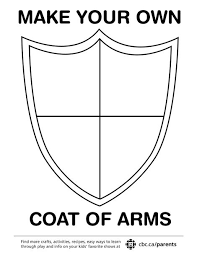 Make Your Own Coat Of Arms Cbc Parents Coat Of Arms Medieval Crafts Castle Crafts