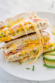 All in one breakfast bake 2. Breakfast Sandwich One Pan Breakfast Natasha S Kitchen Com