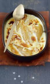 Sabayon De Poires Gratine Aux Amandes Poire Recette Recette Sabayon Recettes De Cuisine