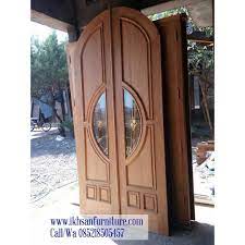 Desain pintu kamar mewah lengkung mewah jual pintu kamar mewah lengkung terbaru nama : Model Pintu Lengkung Kaca Patri Exterior Doors Door Design Model Pintu