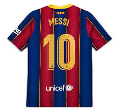 The fc barcelona vapor match home jersey gives you the same design worn by your favorite players. Nike Fc Barcelona Lionel Messi 2020 21 Authentic Home Jersey Mens Soccer Zone Usa