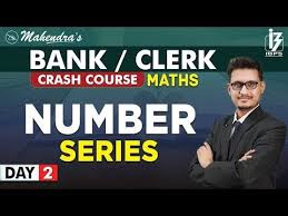Number Series Maths By Udit Mahendras Bank Clerk 3 15 Pm Youtube Math Inequality Math Numbers