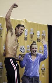 (ap) — matt grevers climbed out of the pool, yanked off his cap and began walking off the deck. Swimmer Wins Gold Medal Then Proposes Sports Stltoday Com