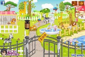 لعبة تنظيف حديقة الحيوانات العاب بنات animals zoo games for girls