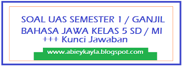 Kunci Jawaban Bahasa Jawa Kelas 5 Ilmusosial Id