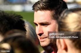 Emily Harley of Port Melbourne poses after winning the 2023 VFLW... News  Photo