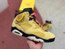 Cactus jack by travis scott. 2021 Travis Scott X Air Jordan 6 Yellow For Sale Cn1084 300