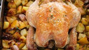 Recipe Nigella Lawson S Roast Chicken With Lemon Rosemary Garlic And Potatoes Chicken Entrees Cooking Recipes Nigella Lawson Recipes