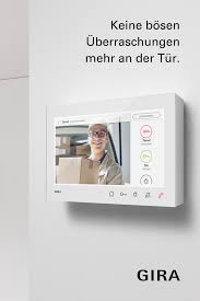 Tursprechanlage Im Stilsicheren Gira Design Intelligentes Haus Haus Reparatur Haustechnik