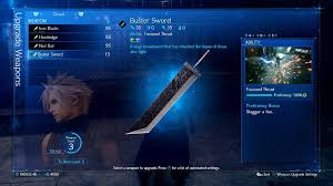 I have gotten my hands on my 3ds, and to be frank, there aren't many games that i can find with very good character customization. Final Fantasy 7 Remake Screens Show Weapon Customization Moogles Darts Gamespot