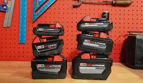 a complete guide to milwaukee tools m18 battery lineup