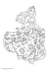 69 barbie pictures to print and color. Barbie Coloring Pages 300 Free Sheets For Girls