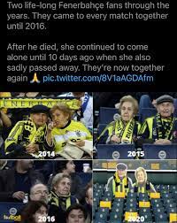 The supporters' motto is hep destek tam destek, abbreviated as hdtd(continuous unwavering support). Football Soccer Couple Fans Went To Every Match Of Their Favourite Team Till The End R Wholesomememes Wholesome Memes Know Your Meme