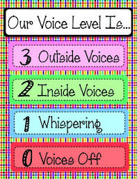 Free Voice Noise Level Chart With Arrows Woo