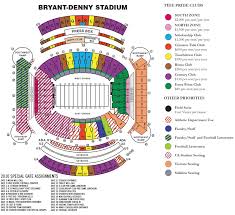 bryant denny stadium seating chart