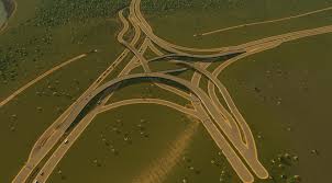 Who has the right away at a 4 way intersection? My First Handcrafted 4 Way Highway Intersection Citiesskylines
