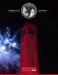 NC State University Spring 2024 Commencement Program by North Carolina  State University