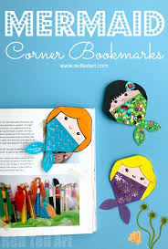 Check spelling or type a new query. Mermaid Corner Bookmark Design Red Ted Art Make Crafting With Kids Easy Fun Mermaid Diy Mermaid Crafts Mermaid Bookmark