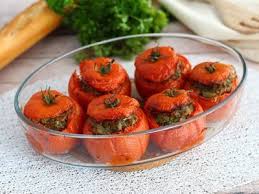 Tomates Rellenos De Carne Y Arroz Receta Petitchef Recette Recette Recette Tomates Farcies Tomates Farcies
