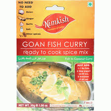 India has lots of coastline, so it's no surprise that fish and seafood are common ingredients in indian curries. Nimkish Goan Fish Curry Masala Chik Plaza