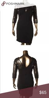 Trixxi Black Lace Textured Party Dress 18w Cocktail Dress Party Party Dress Dresses