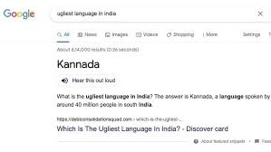Wado, miigwech, pilamaya ye, and thanks to all! Ugliest Language In India Controversy