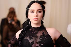 Billie Eilish Goes Gothic Glam in Sheer Lace Dress at 2023 Met Gala