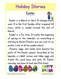5th grade easter math worksheets. Easter Reading Comprehension Worksheet Have Fun Teaching