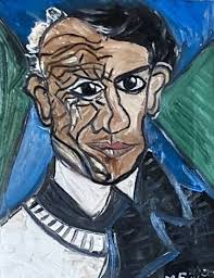 You have to look much deeper than just distorted faces. Pablo Picasso Two Faces Painting By Marina Bits Saatchi Art