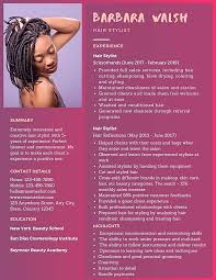Hairstylist Resume Samples Templates Pdf Word 2021 Hairstylist Resumes Bot