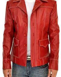 Brad Pitt Fight Club Jacket Men S Red Jacket Celebrities Leather Jacket Jackets Leather Jacket